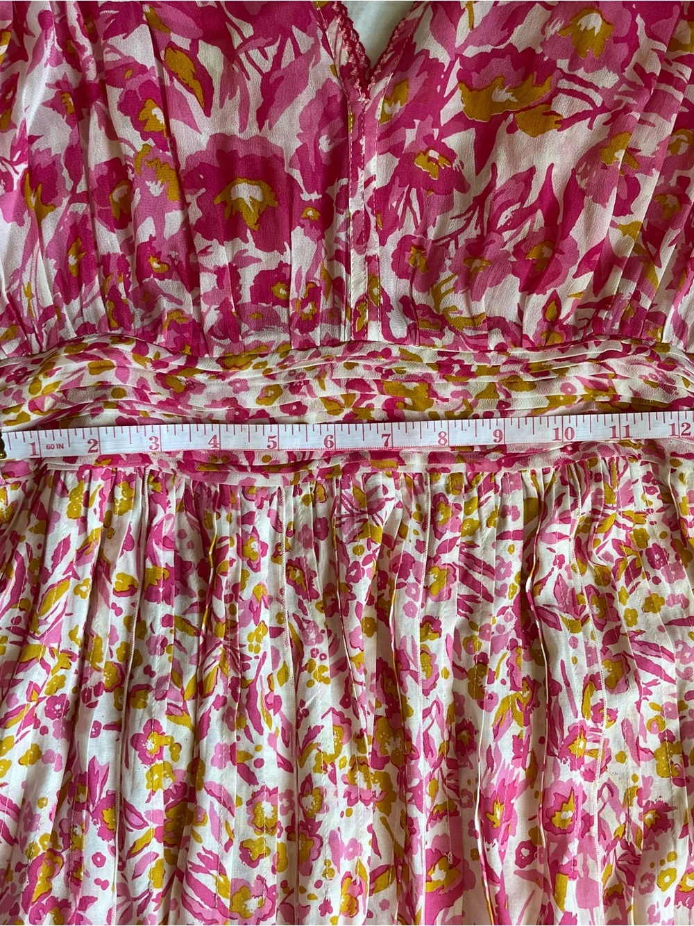 poupette st barth women's pink and white summer-dresses - Picture 4 of 6